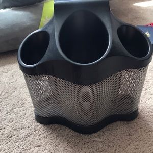 Blow dryer, straightener, & curling iron holder